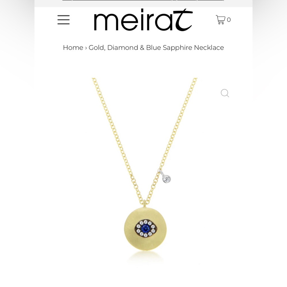 Meira T Evil Eye Necklace